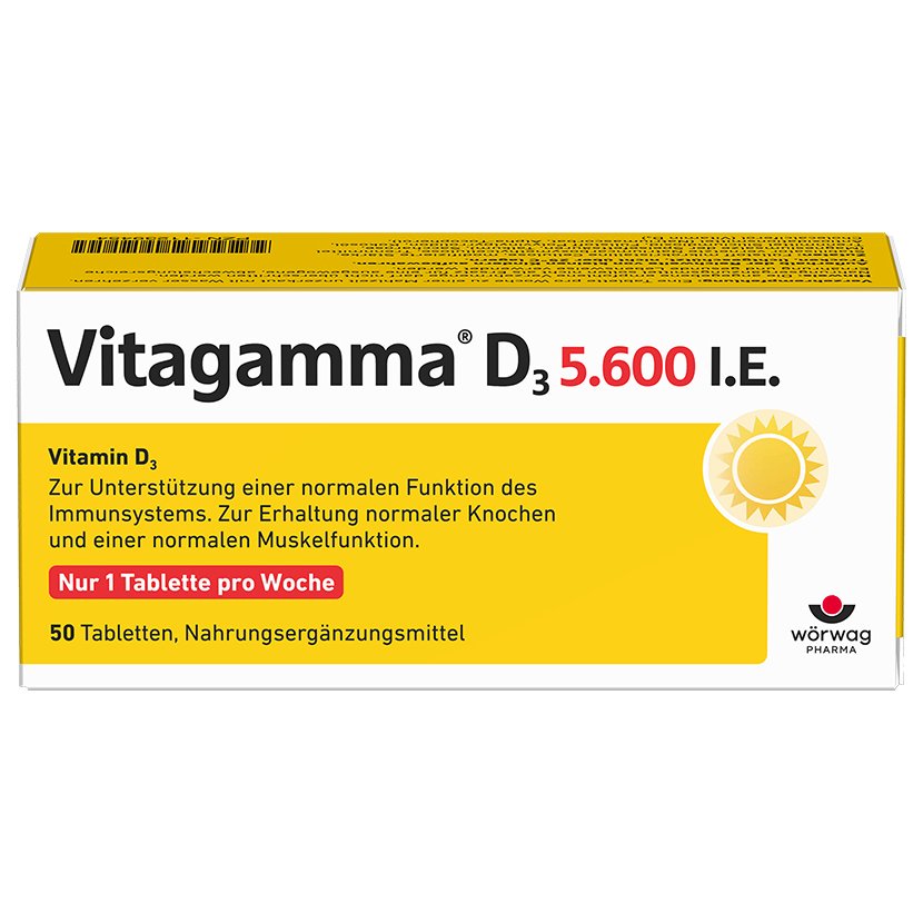 VITAGAMMA D3 5.600 I.E. Vitamin D3 NEM Tabletten