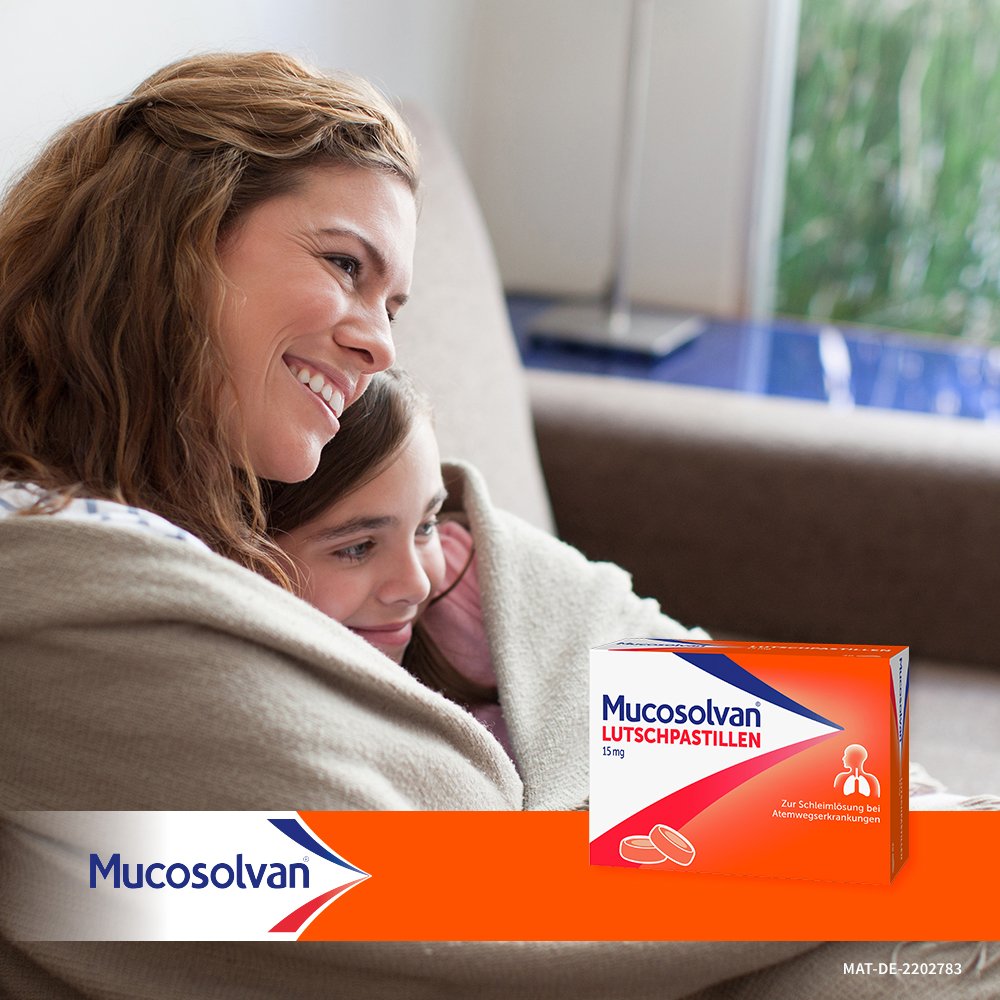 MUCOSOLVAN Lutschpastillen 15 mg