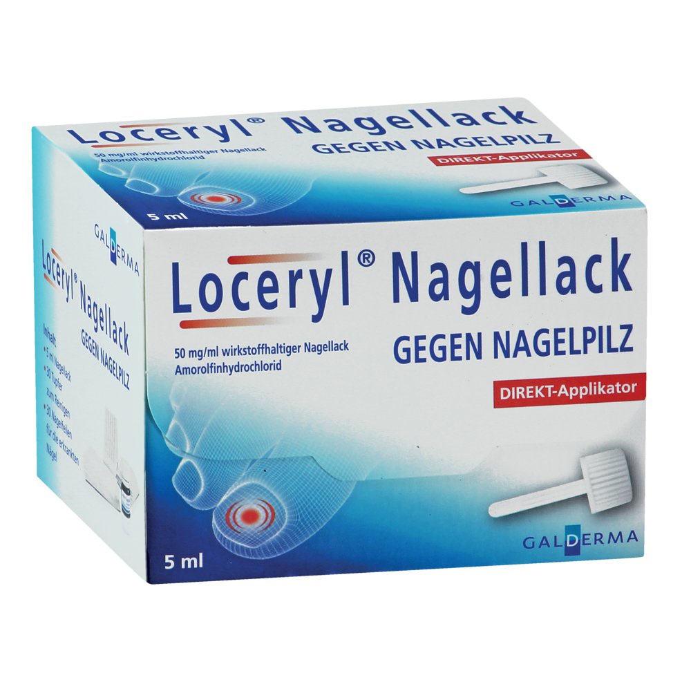 LOCERYL Nagellack gegen Nagelpilz DIREKT-Applikat.