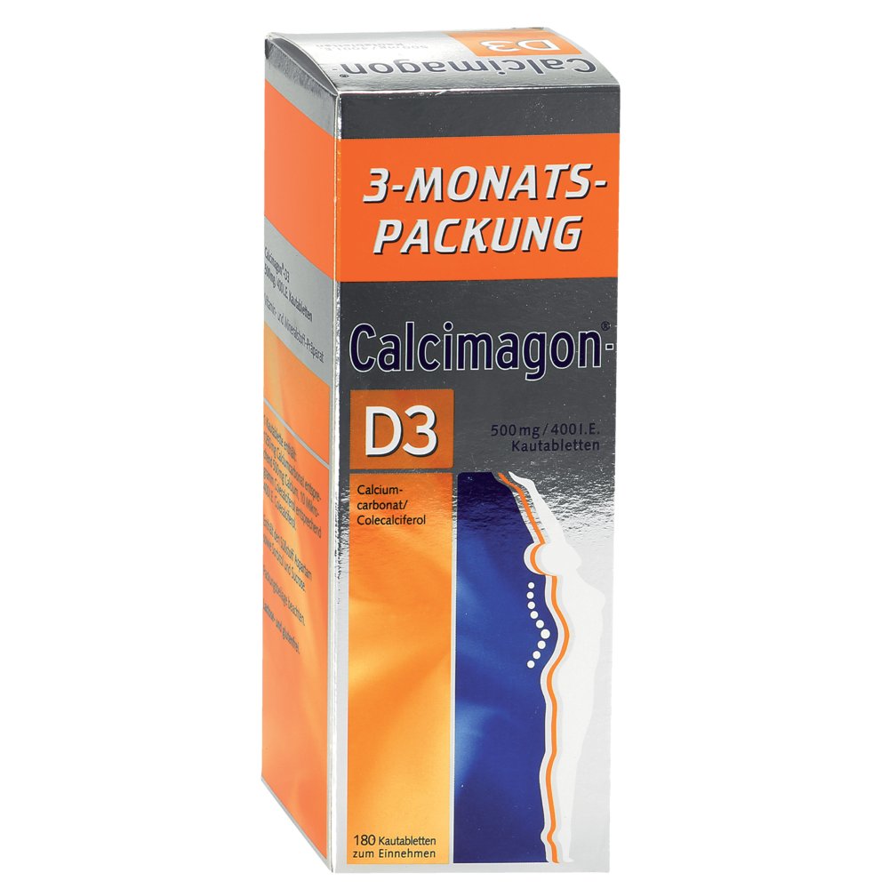 CALCIMAGON D3 Kautabletten