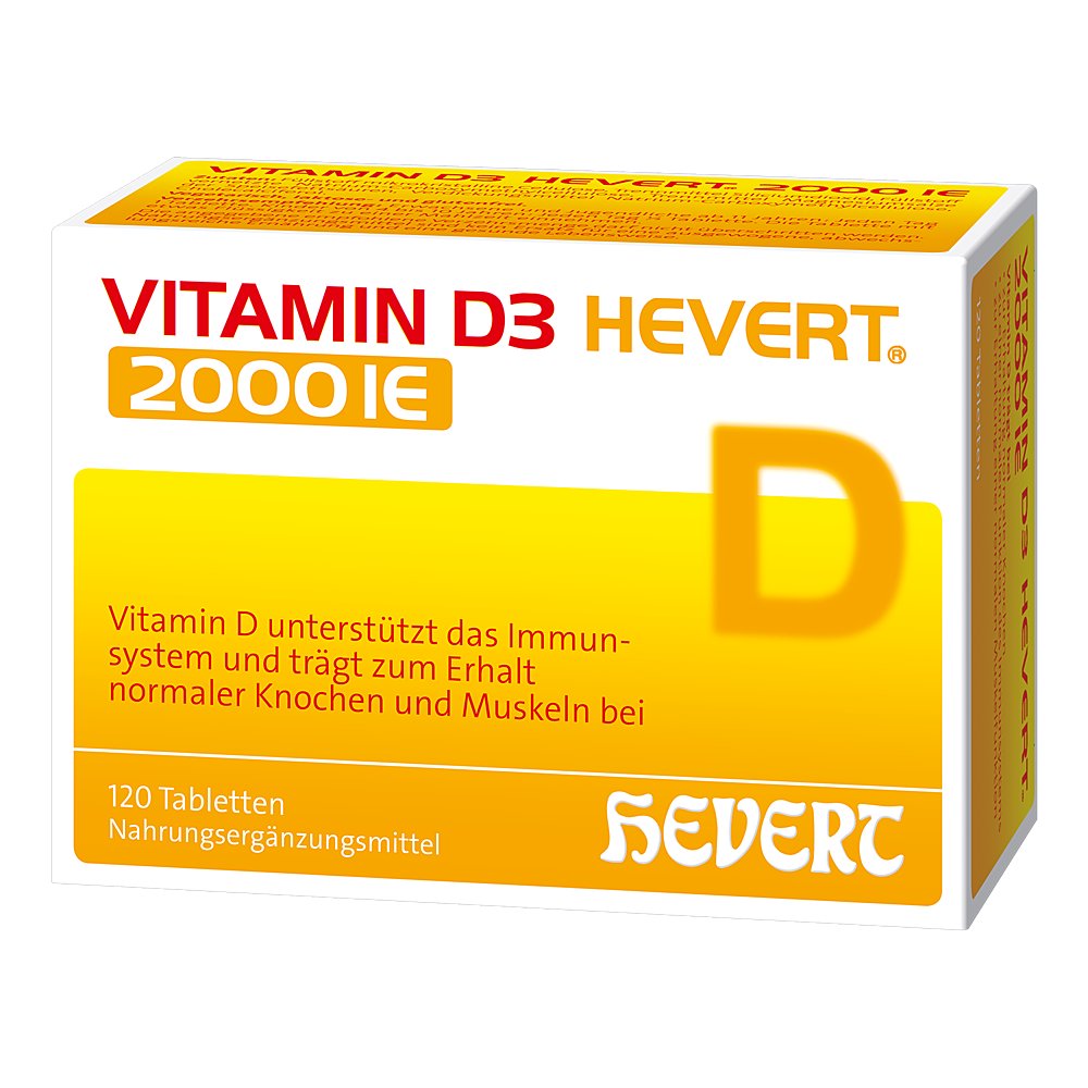 Vitamin D3 Hevert 2000 IE