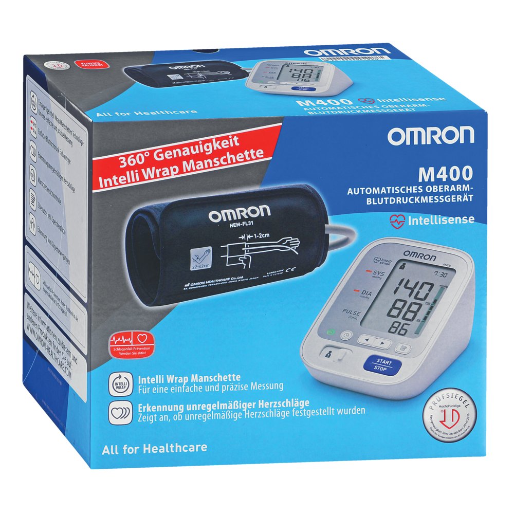 OMRON M400 Oberarm BMG mit Intelli Wrap Manschette