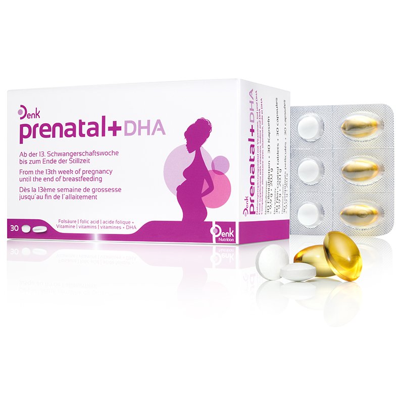 PRENATAL+DHA Denk 30 Filmtabl.+30 Kapseln