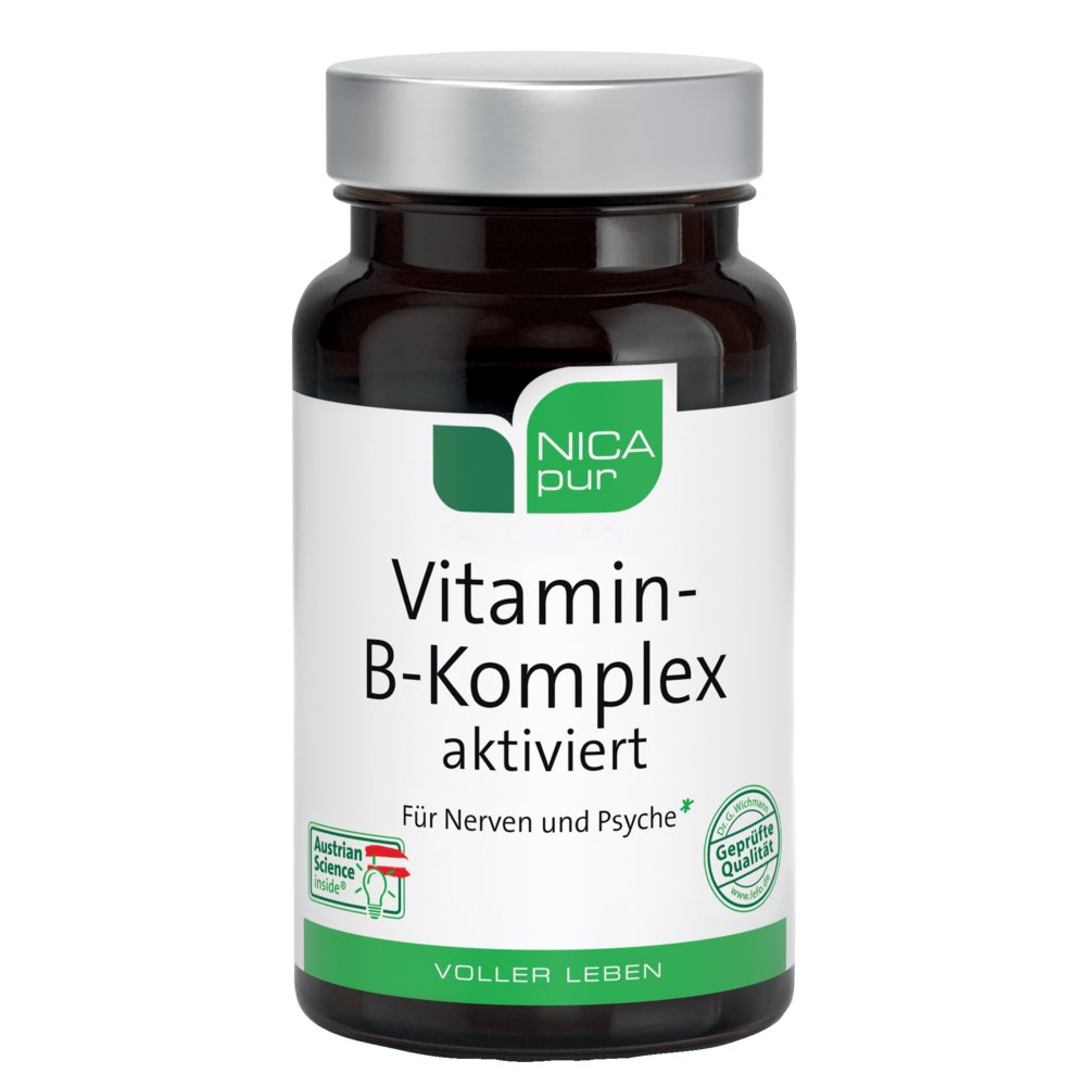 NICAPUR Vitamin B Komplex aktiviert Kapseln