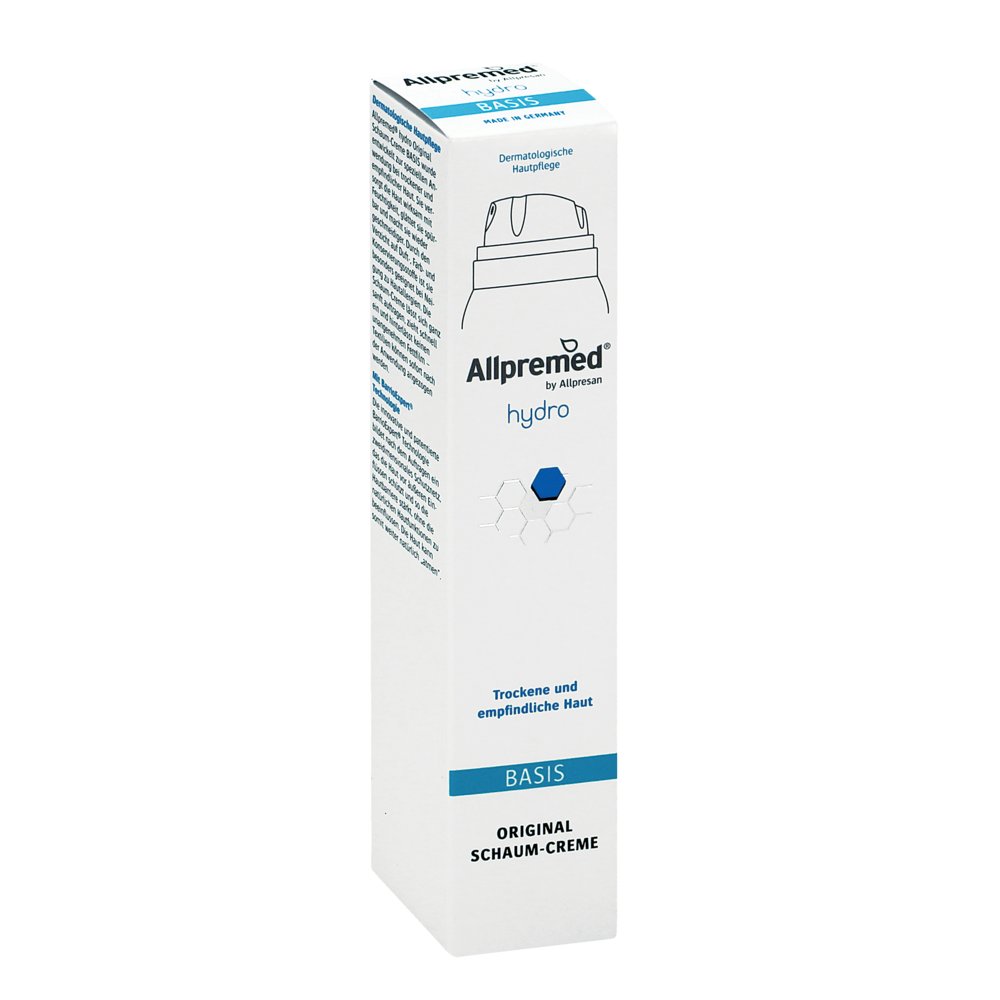 ALLPREMED hydro BASIS Schaum-Creme