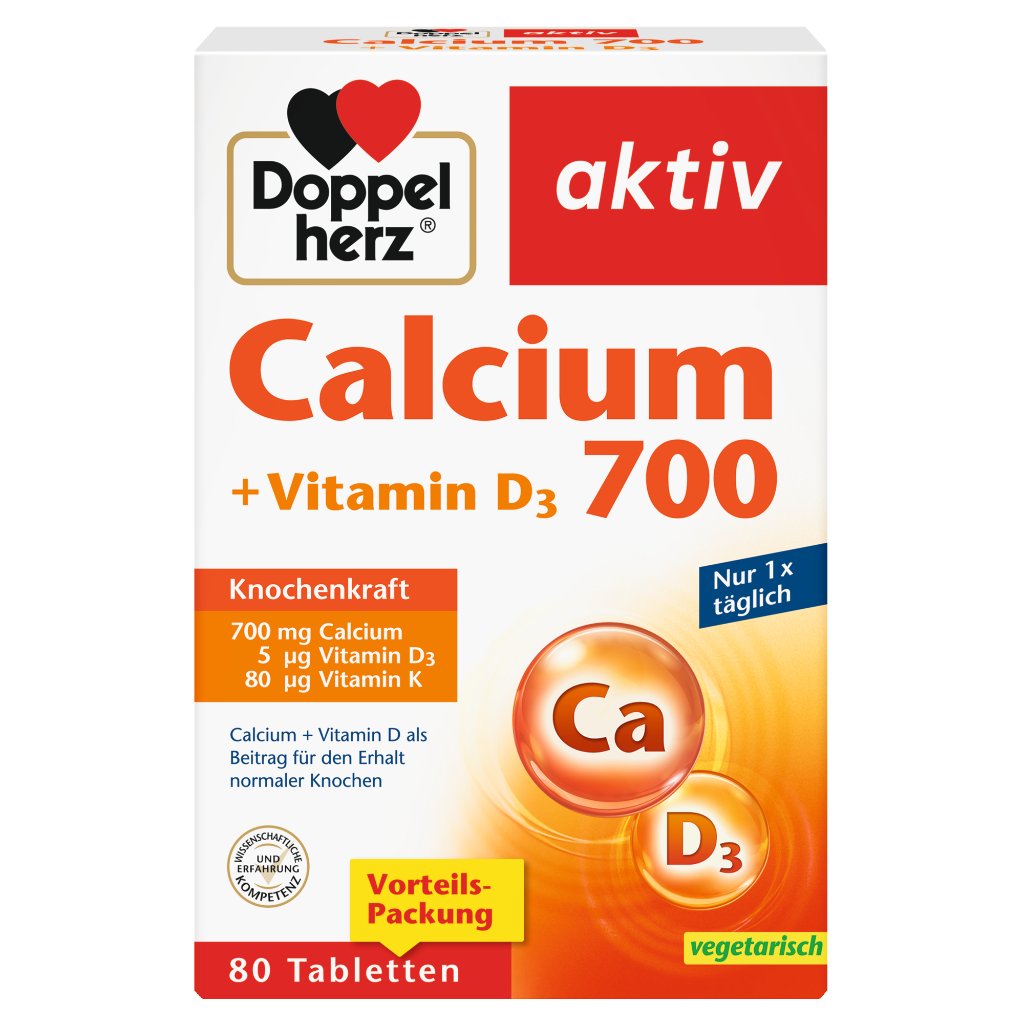Doppelherz Calcium 700 + Vitamin D3