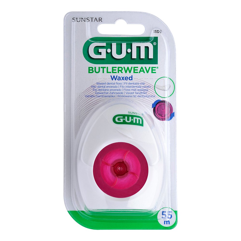 GUM BUTLERWEAVE waxed Zahnseide