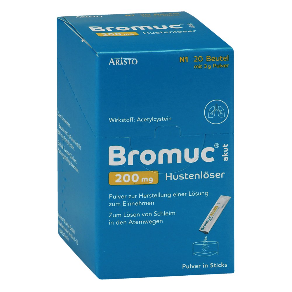 BROMUC akut 200 mg Hustenlöser Plv.z.H.e.L.z.Einn.