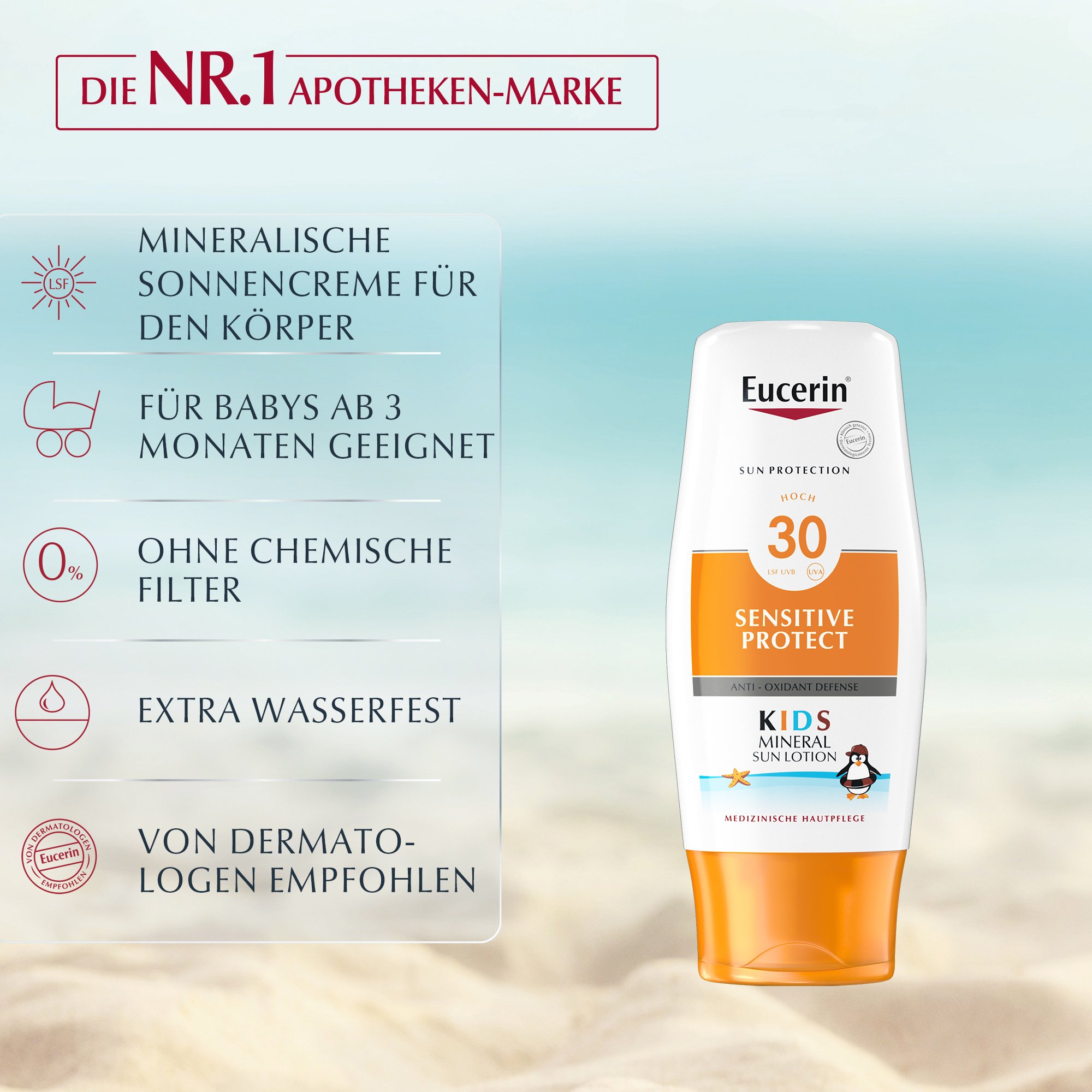 EUCERIN Sun Kids Micropigment Lotion LSF 30