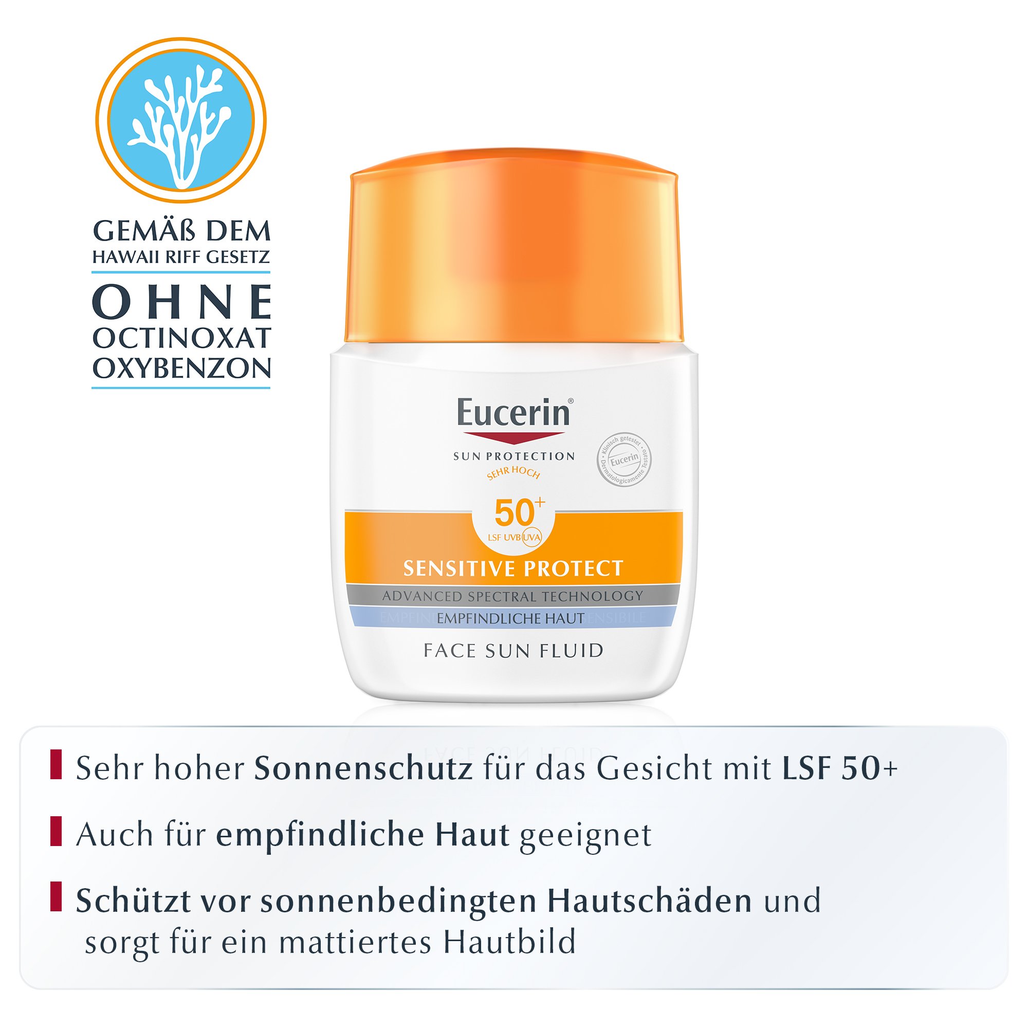 EUCERIN Sun Fluid mattierend LSF 50+