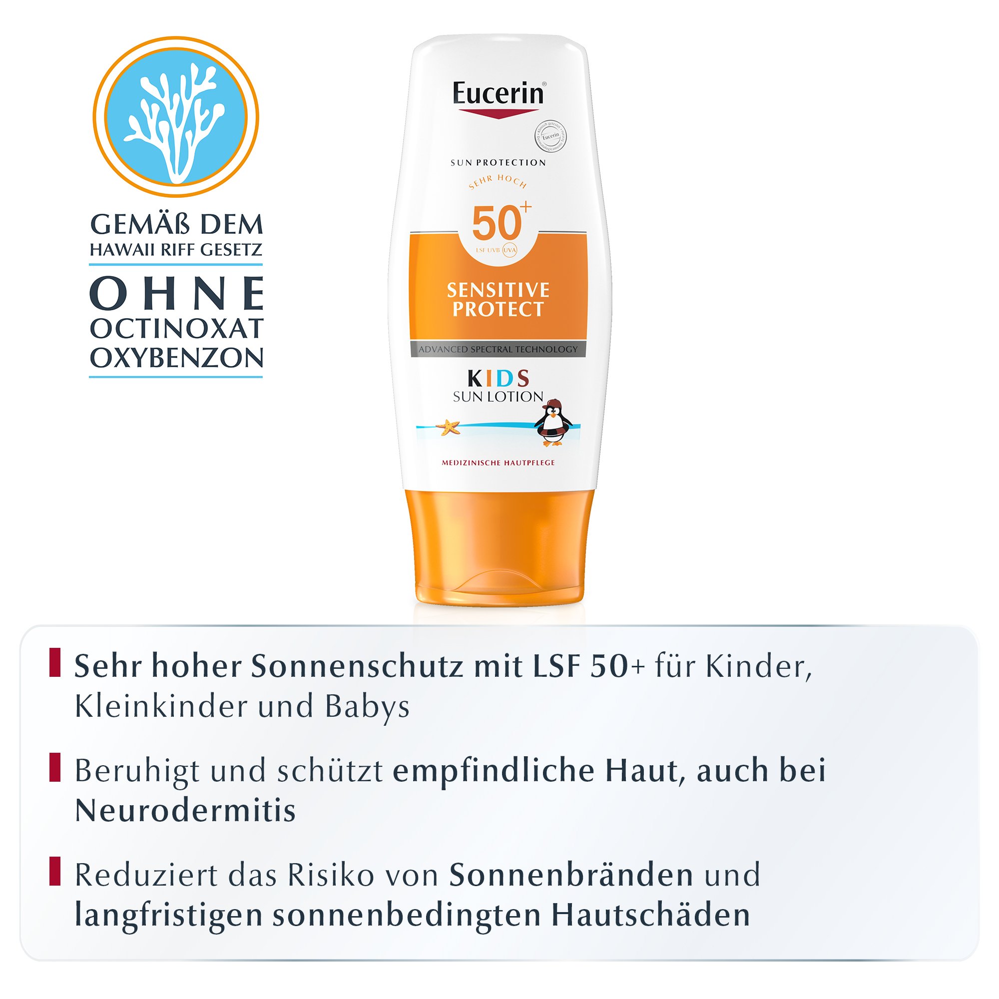 EUCERIN Sun Kids Lotion LSF 50+