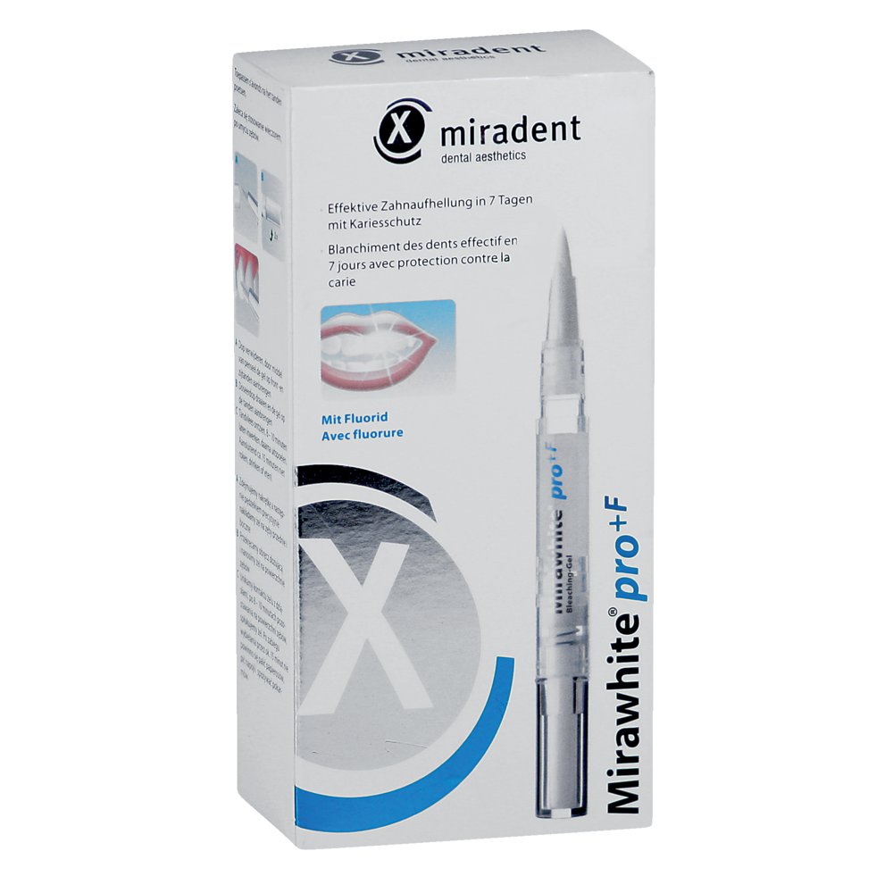 MIRADENT Bleaching Mirawhite pro+F Gel