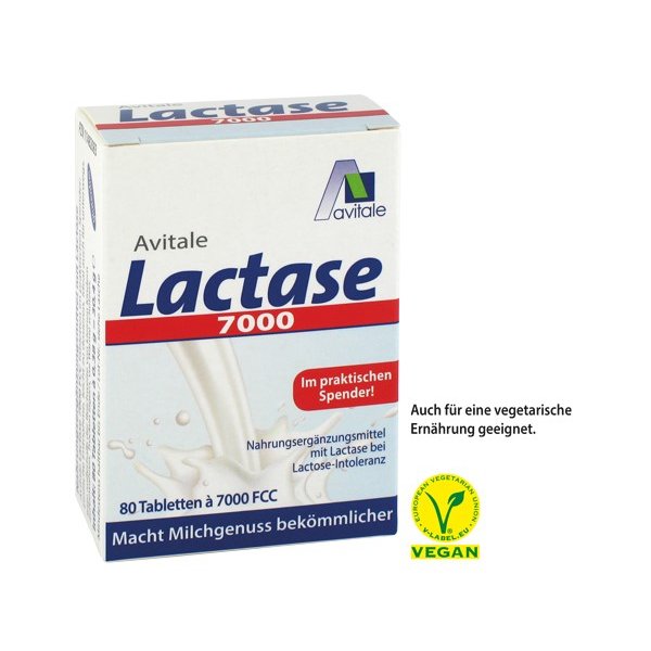 LACTASE 7.000 FCC Tabletten im Spender