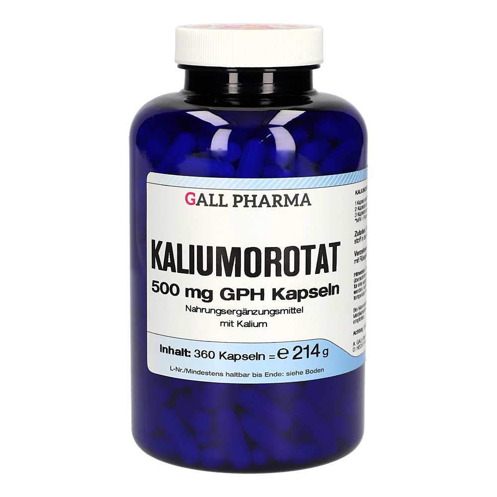 KALIUMOROTAT 500 mg GPH Kapseln