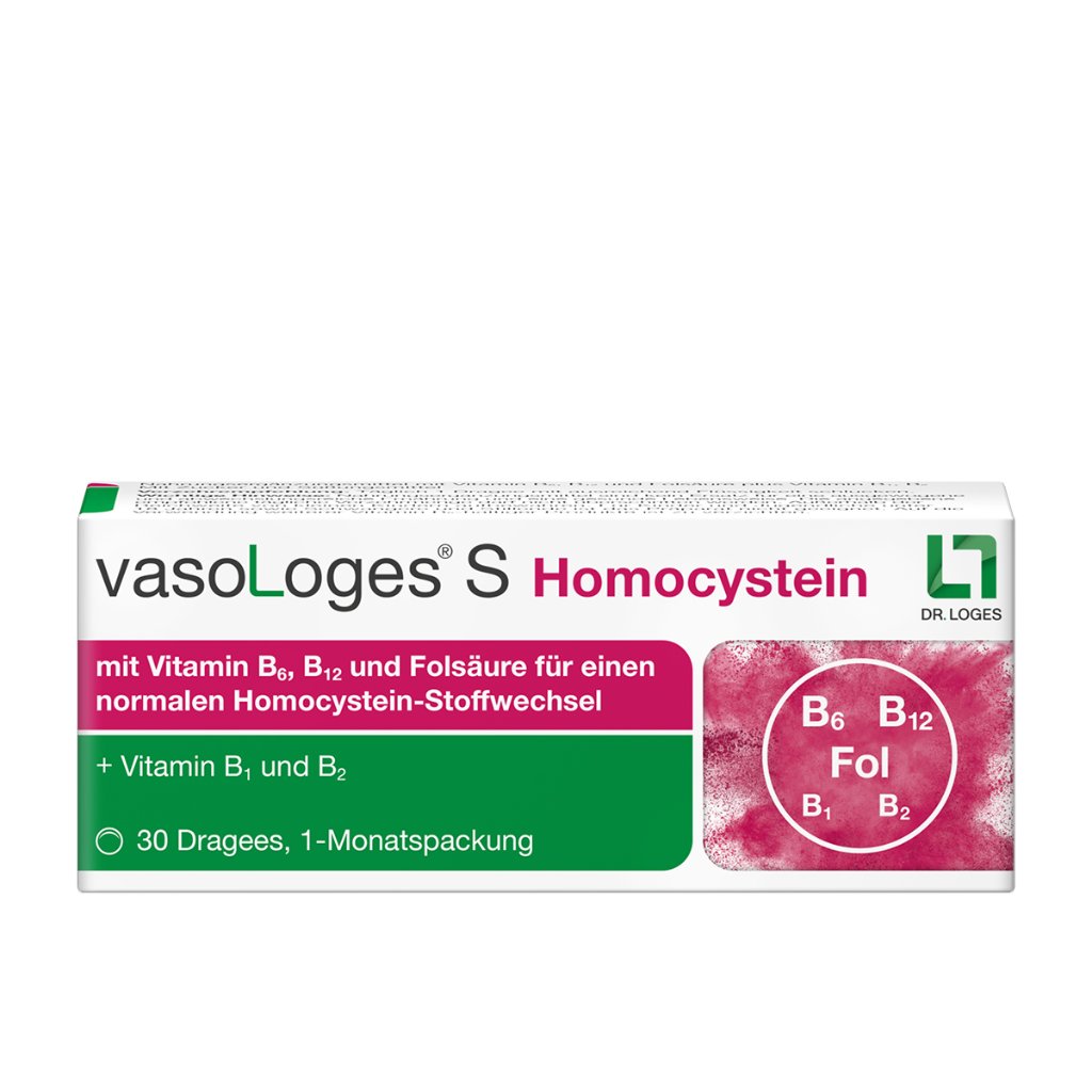 VASOLOGES S Homocystein Dragees