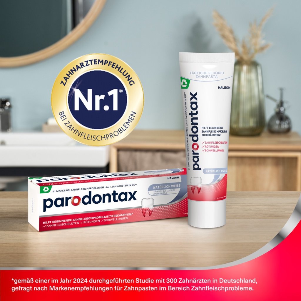 PARODONTAX natürlich weiß Zahnpasta