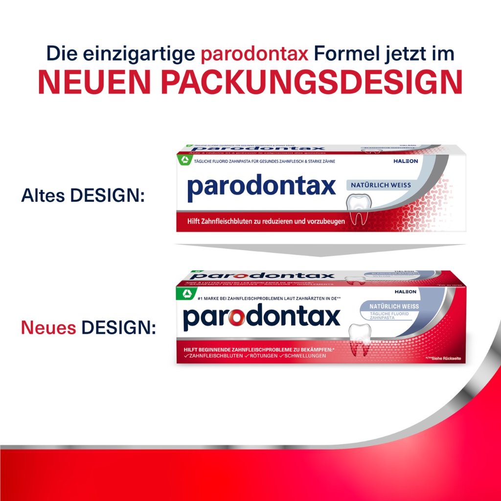 PARODONTAX natürlich weiß Zahnpasta