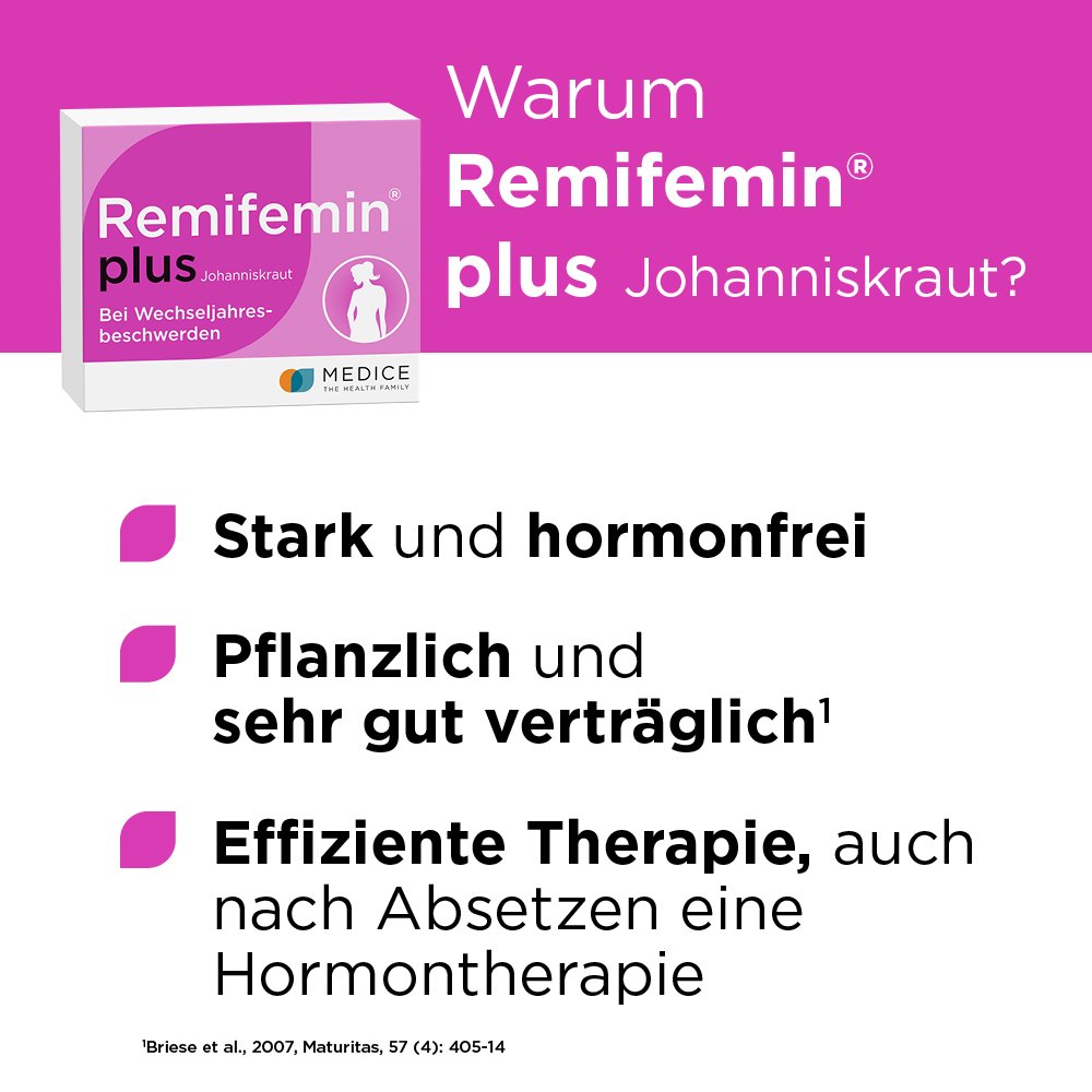 REMIFEMIN plus Johanniskraut Filmtabletten