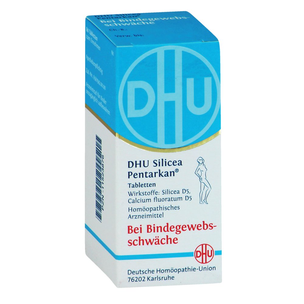 DHU Silicea Pentarkan für das Bindegewebe Tabl.