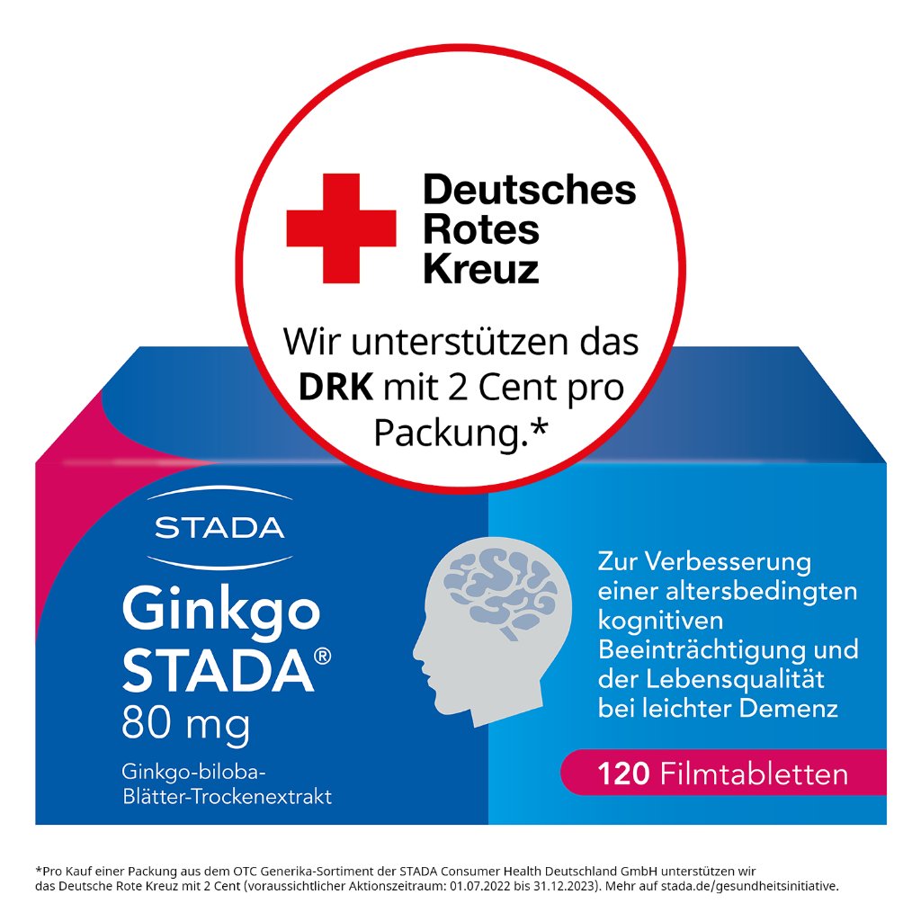 GINKGO STADA 80 mg Filmtabletten