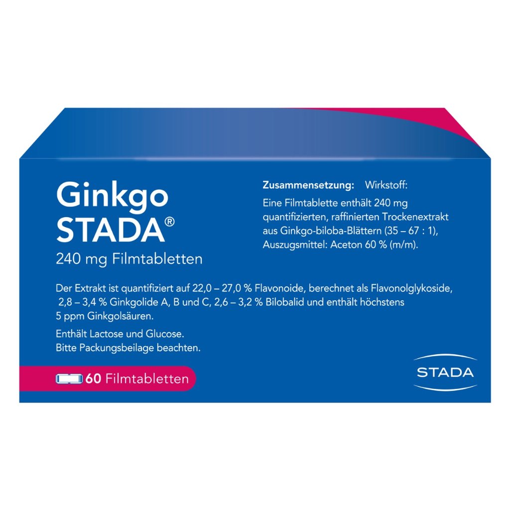 GINKGO STADA 240 mg Filmtabletten