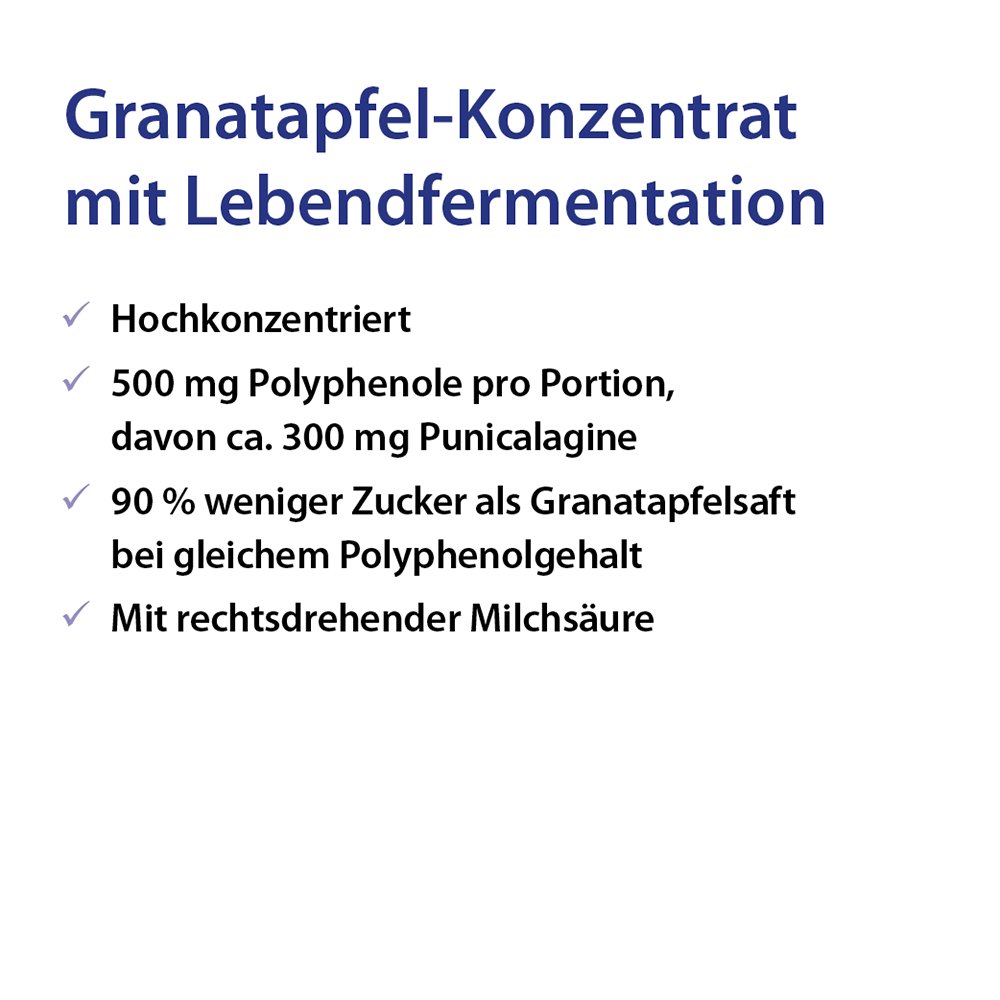 Dr. Jacob's Granaforte Granatapfel Konzentrat mit Milchsäure