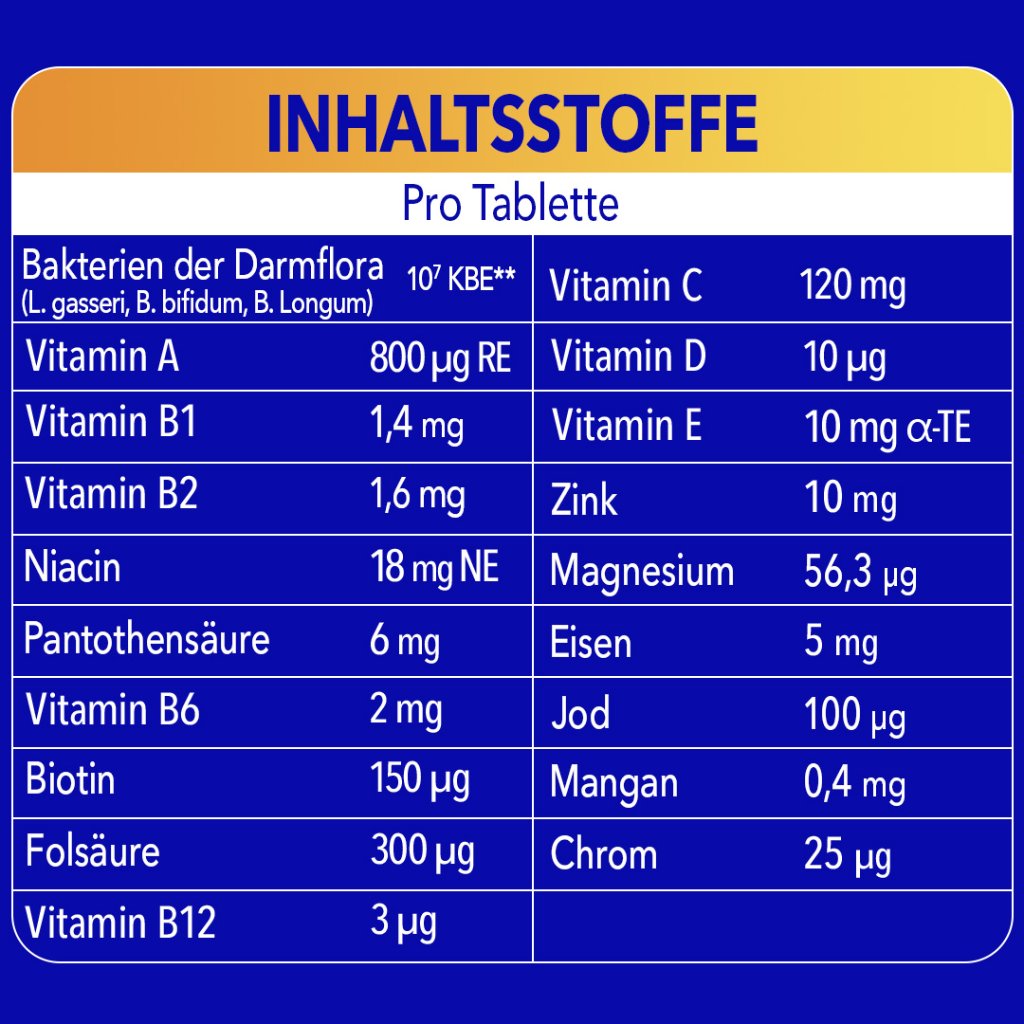 Bion3 Immun Multivitamin, 30 Tabletten