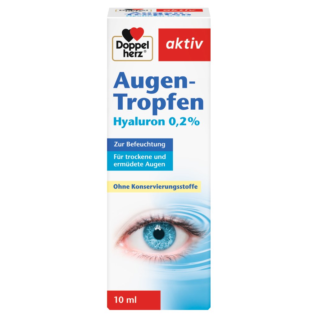 Doppelherz Augen-Tropfen Hyaluron 0,2 %
