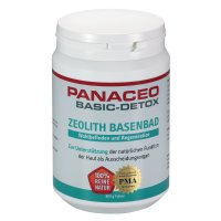 PANACEO Basic-Detox Zeolith Basenbad Pulver