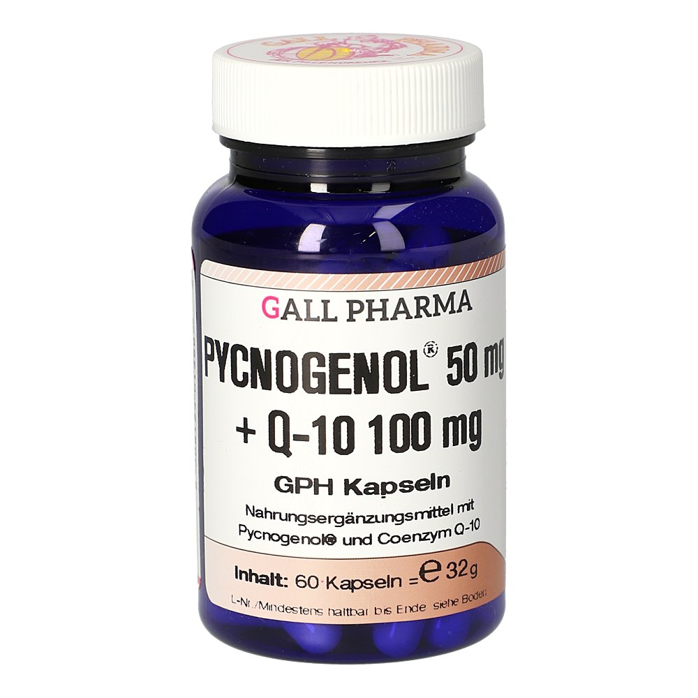 PYCNOGENOL 50 mg+Q10 100 mg GPH Kapseln