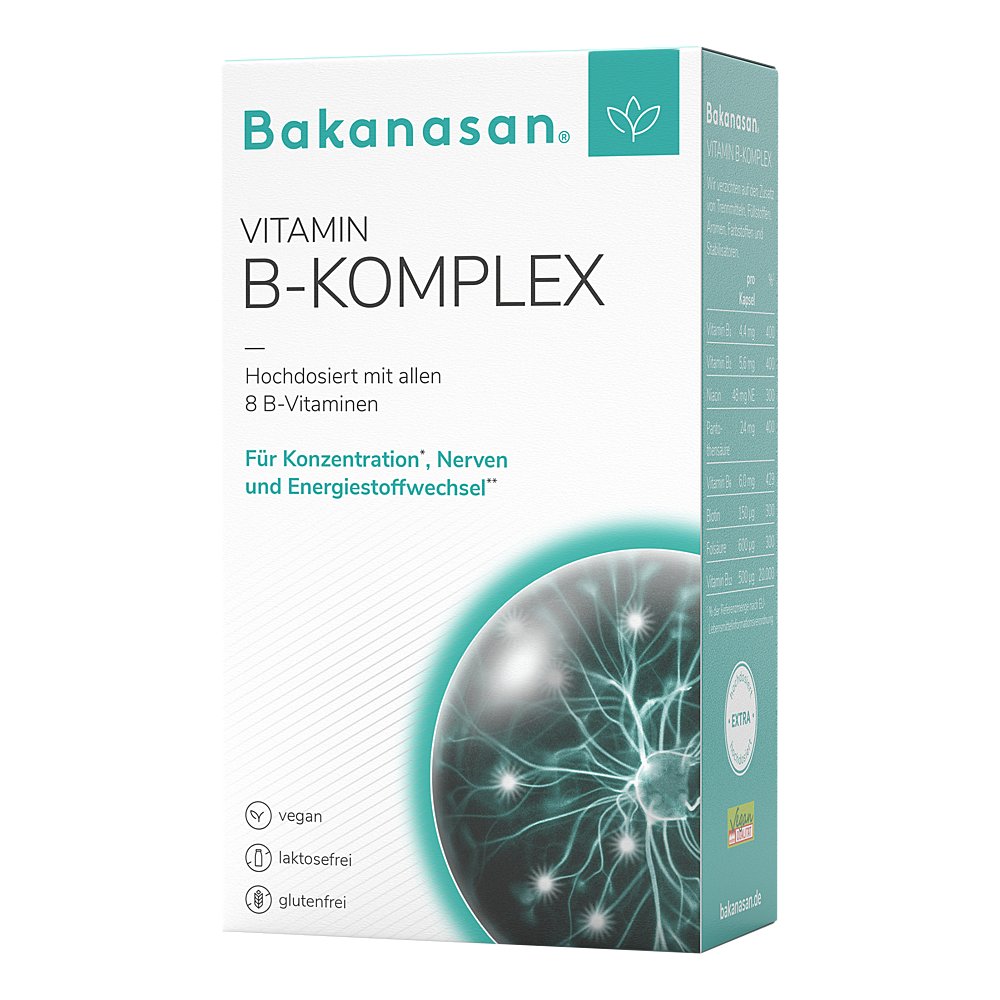 BAKANASAN Vitamin B Komplex Kapseln