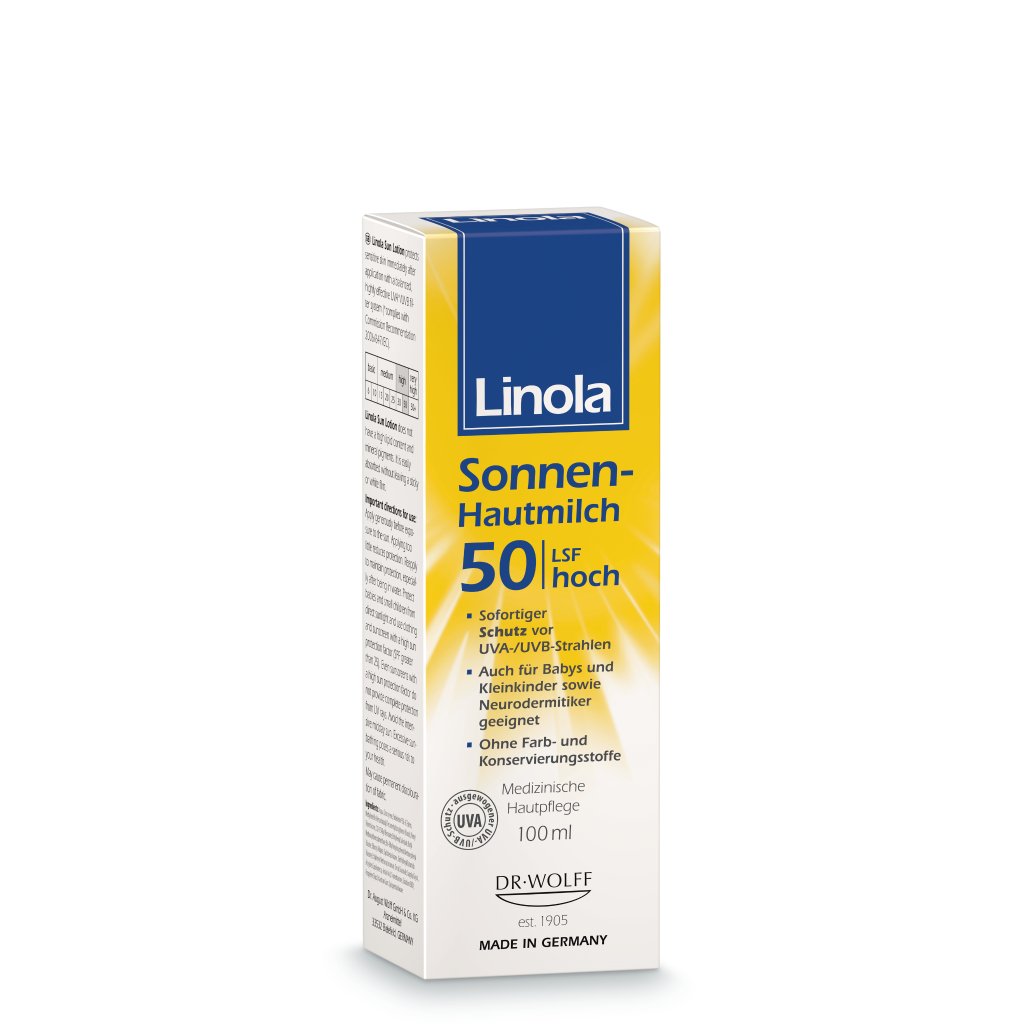 LINOLA Sonnen-Hautmilch LSF 50