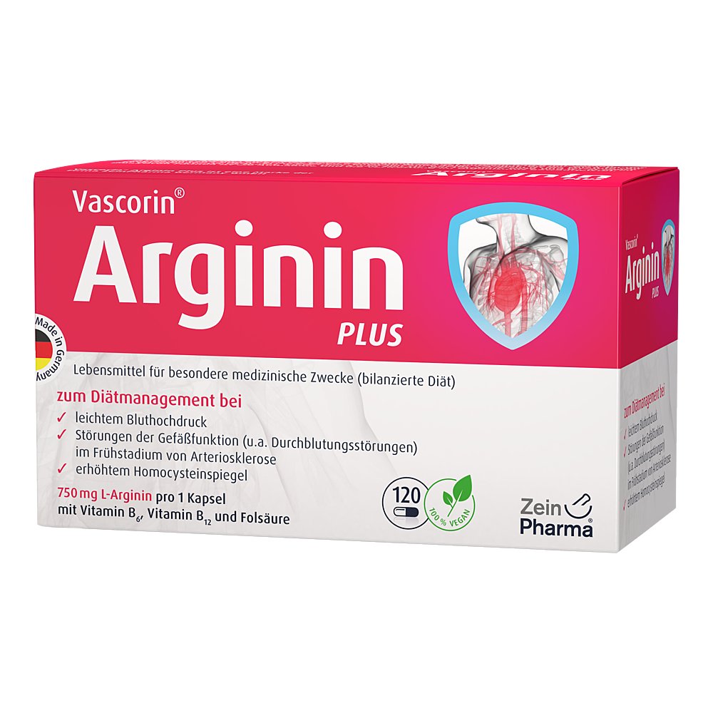 VASCORIN Arginin Plus Kapseln