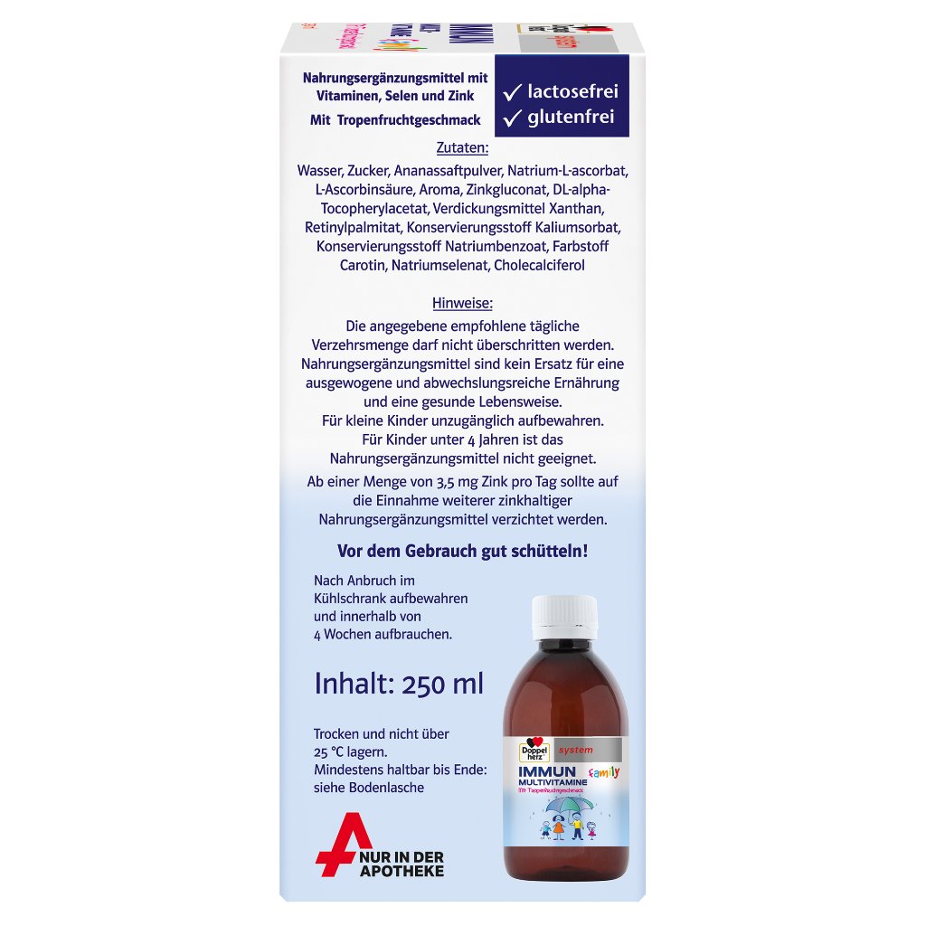Doppelherz system Immun Multivitamine Family