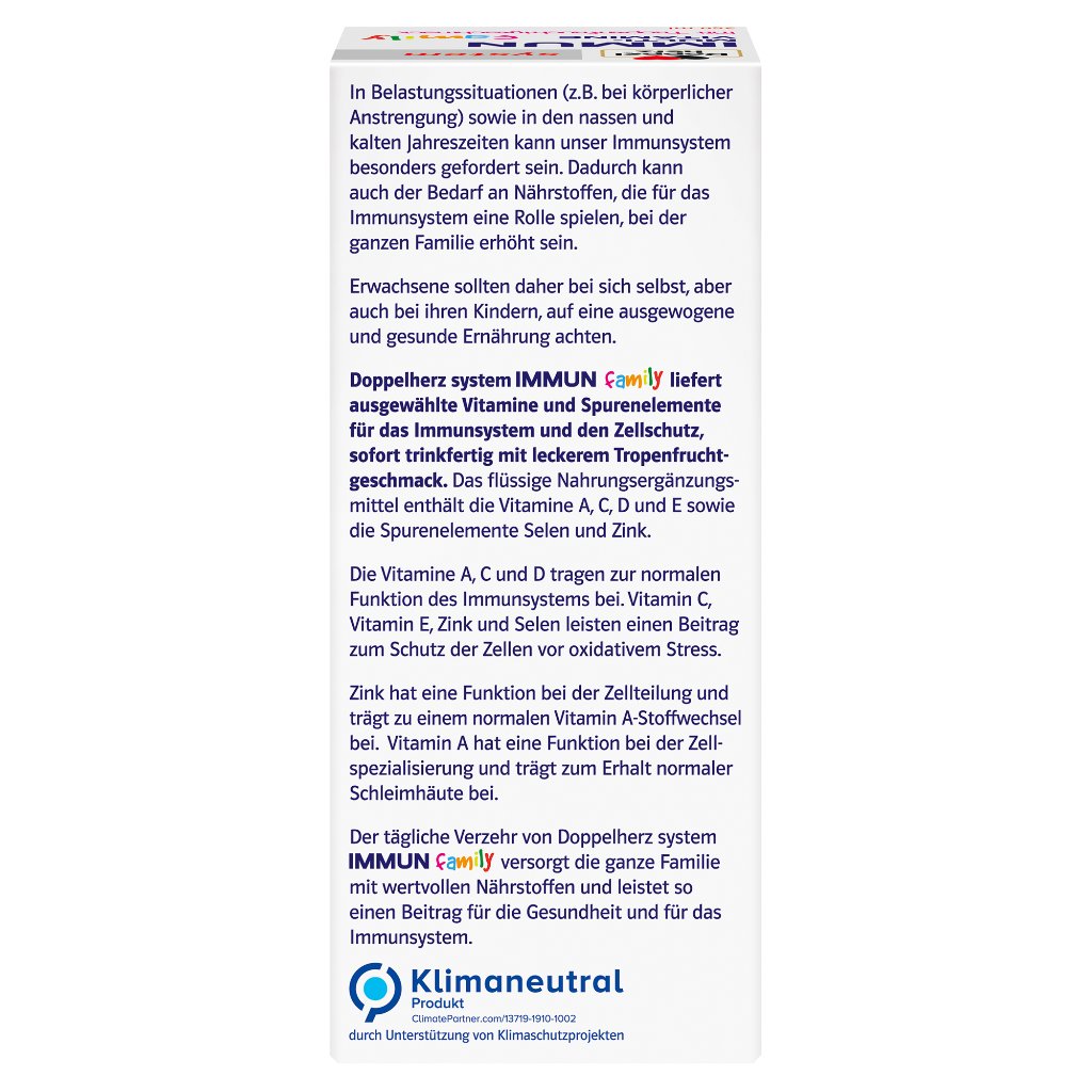 Doppelherz system Immun Multivitamine Family