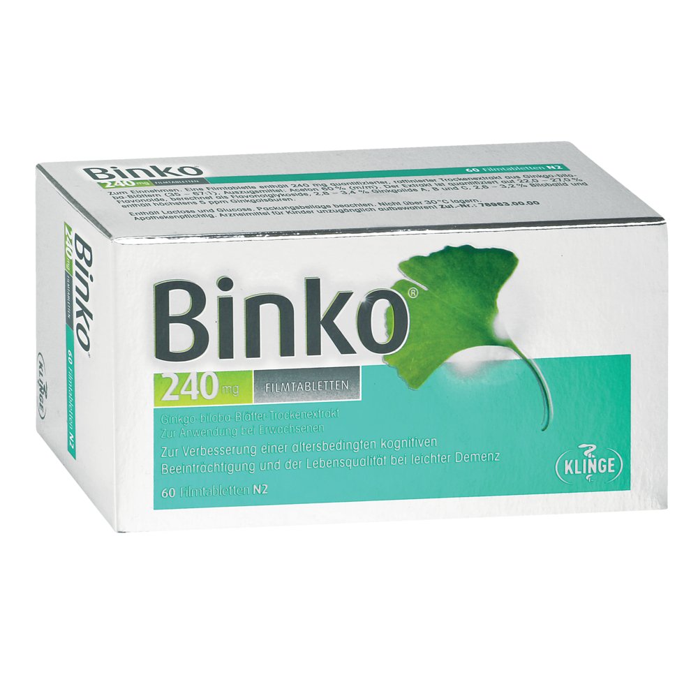 BINKO 240 mg Filmtabletten