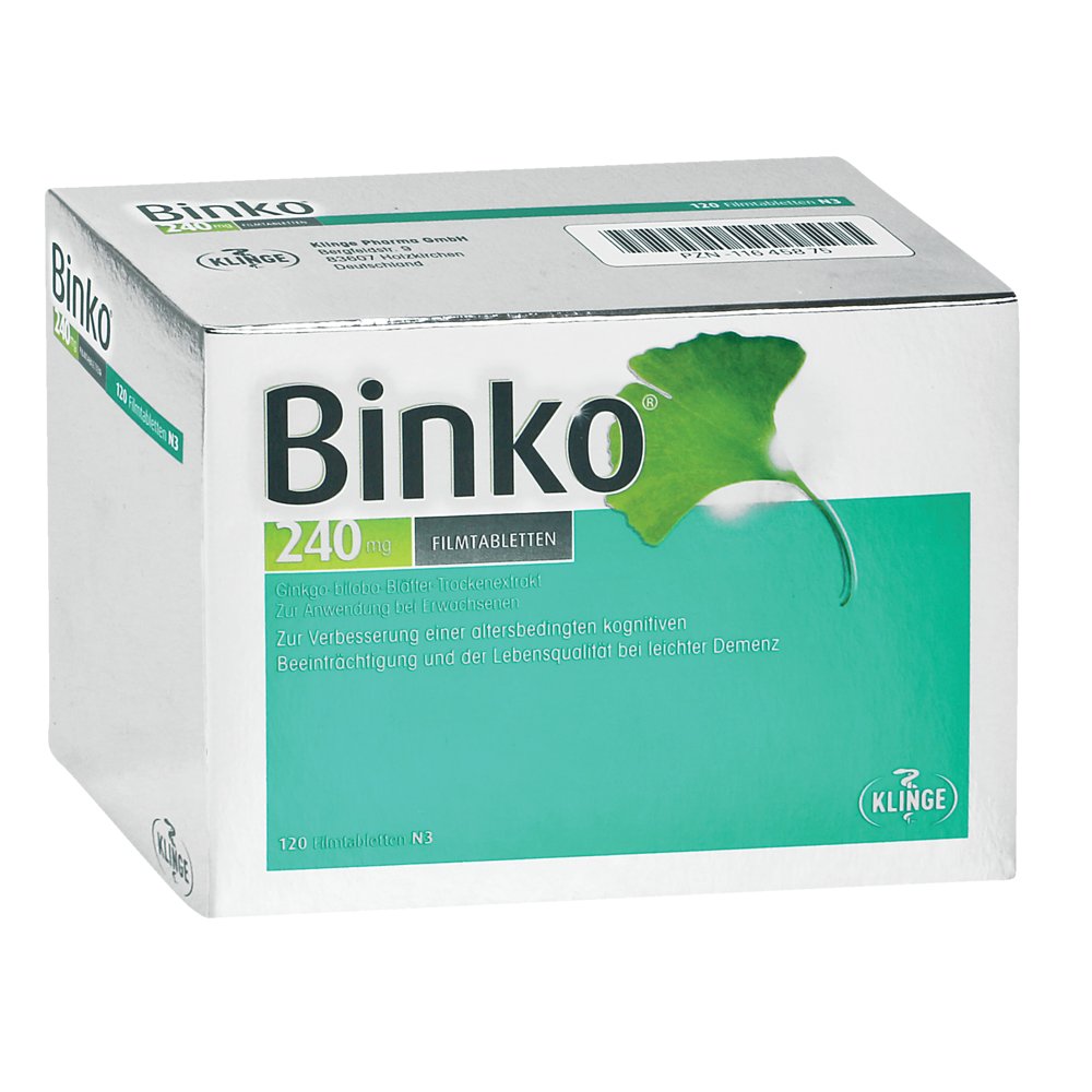 BINKO 240 mg Filmtabletten