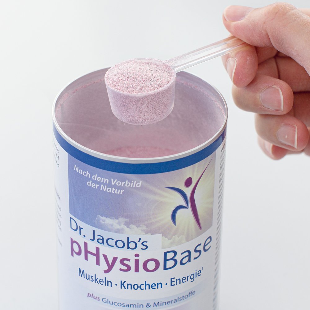 Dr. Jacob's pHysioBase Basen-Citrat-Basenpulver + Glucosamin