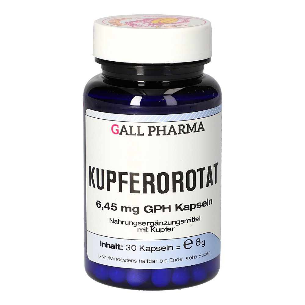 KUPFEROROTAT 6,45 mg GPH Kapseln
