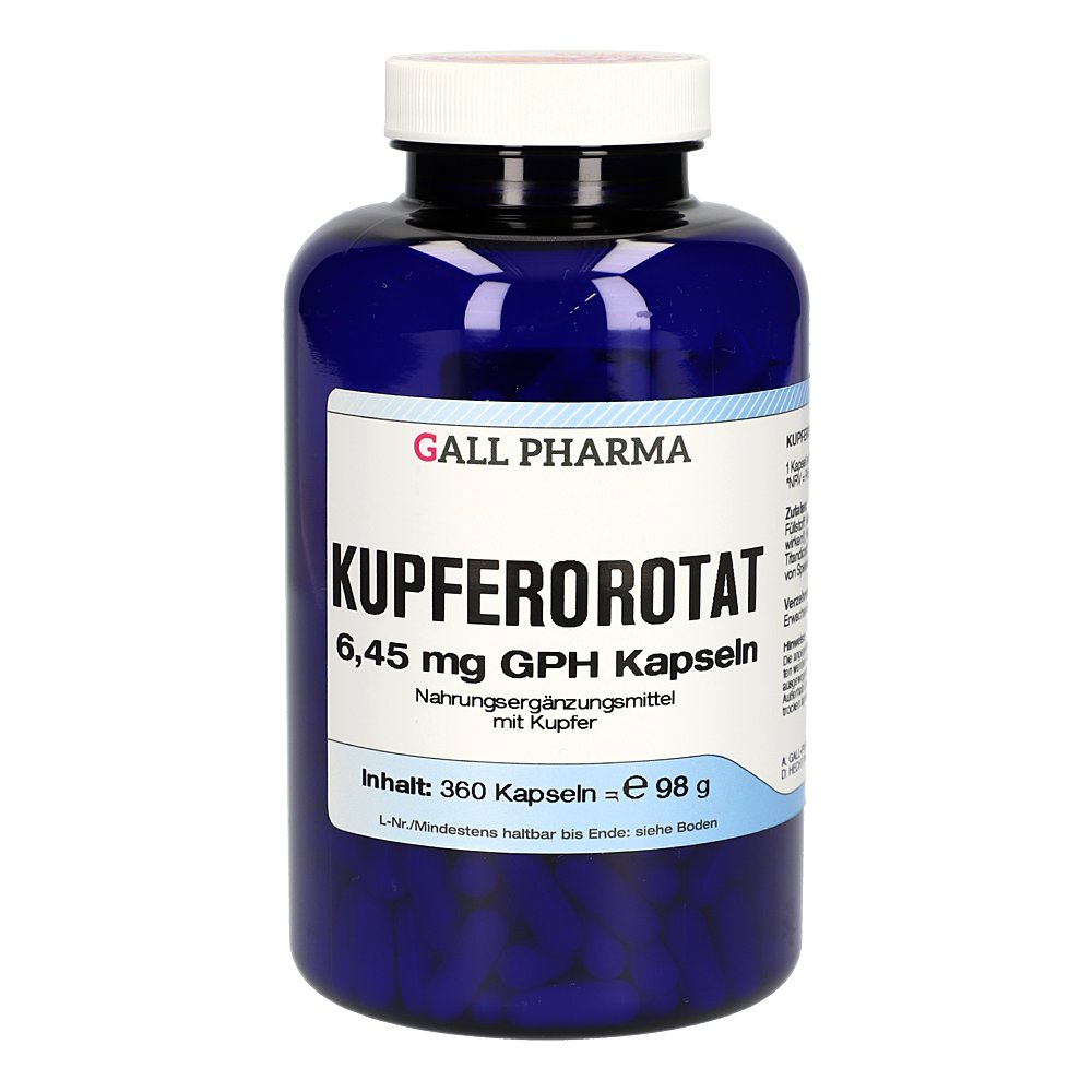 KUPFEROROTAT 6,45 mg GPH Kapseln