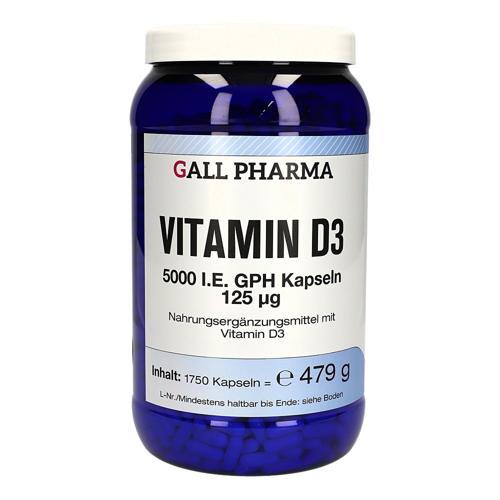 VITAMIN D3 125 μg GPH Kapseln