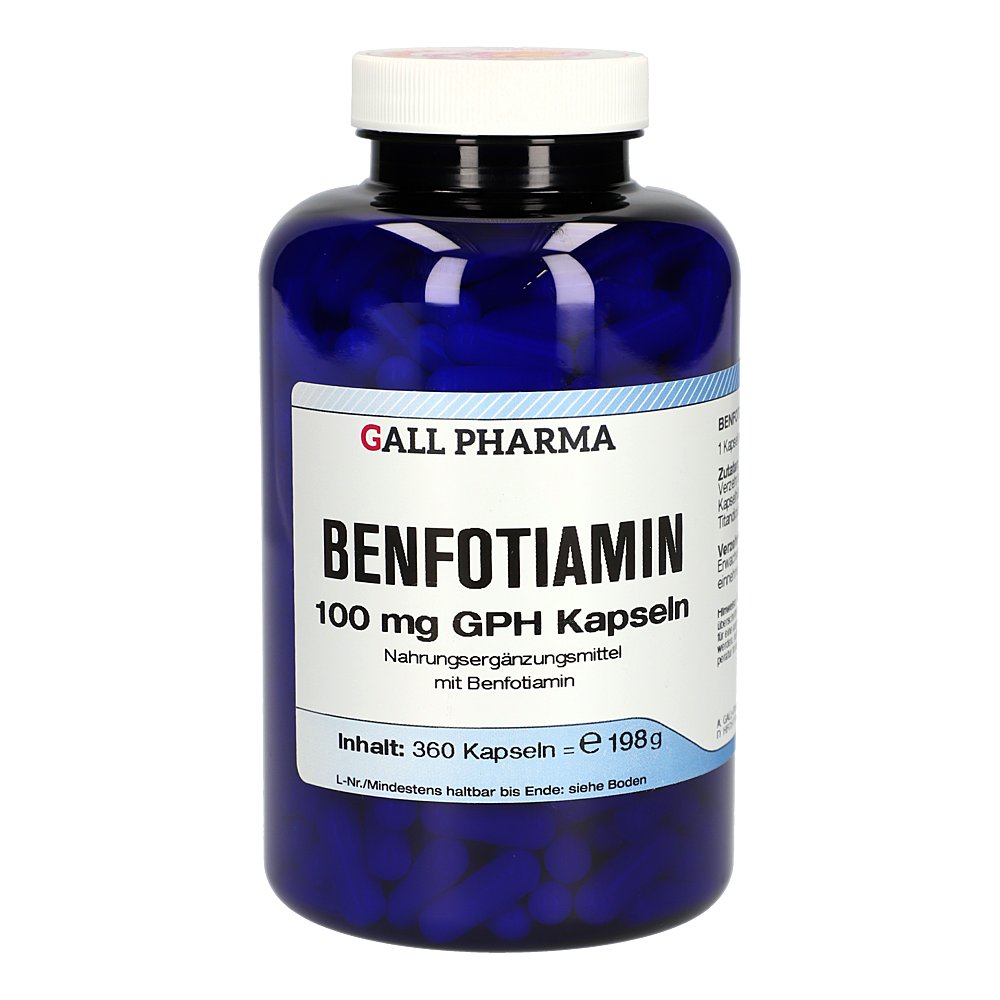 BENFOTIAMIN 100 mg GPH Kapseln
