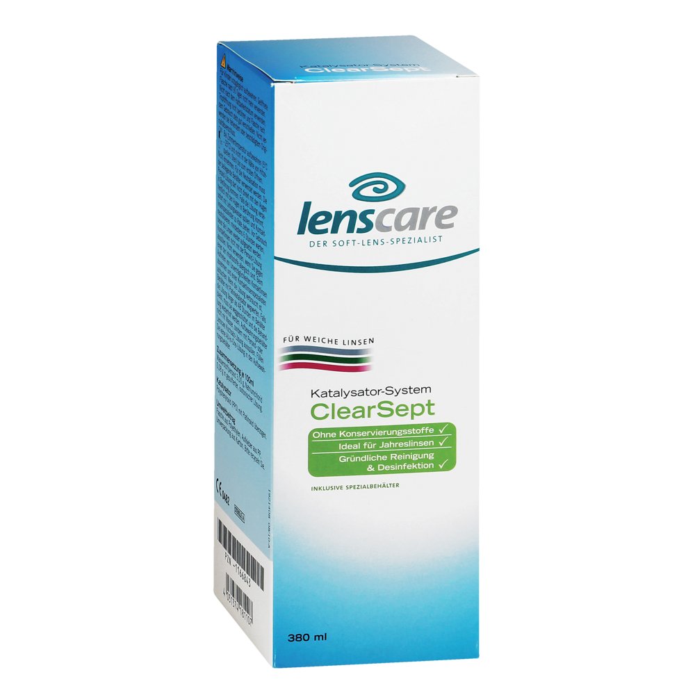 LENSCARE ClearSept 380 ml+Behälter