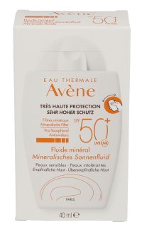 AVENE Mineralisches Sonnenfluid SPF 50+ ungetönt