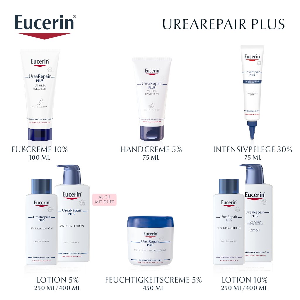 EUCERIN UreaRepair PLUS Körpercreme 5%