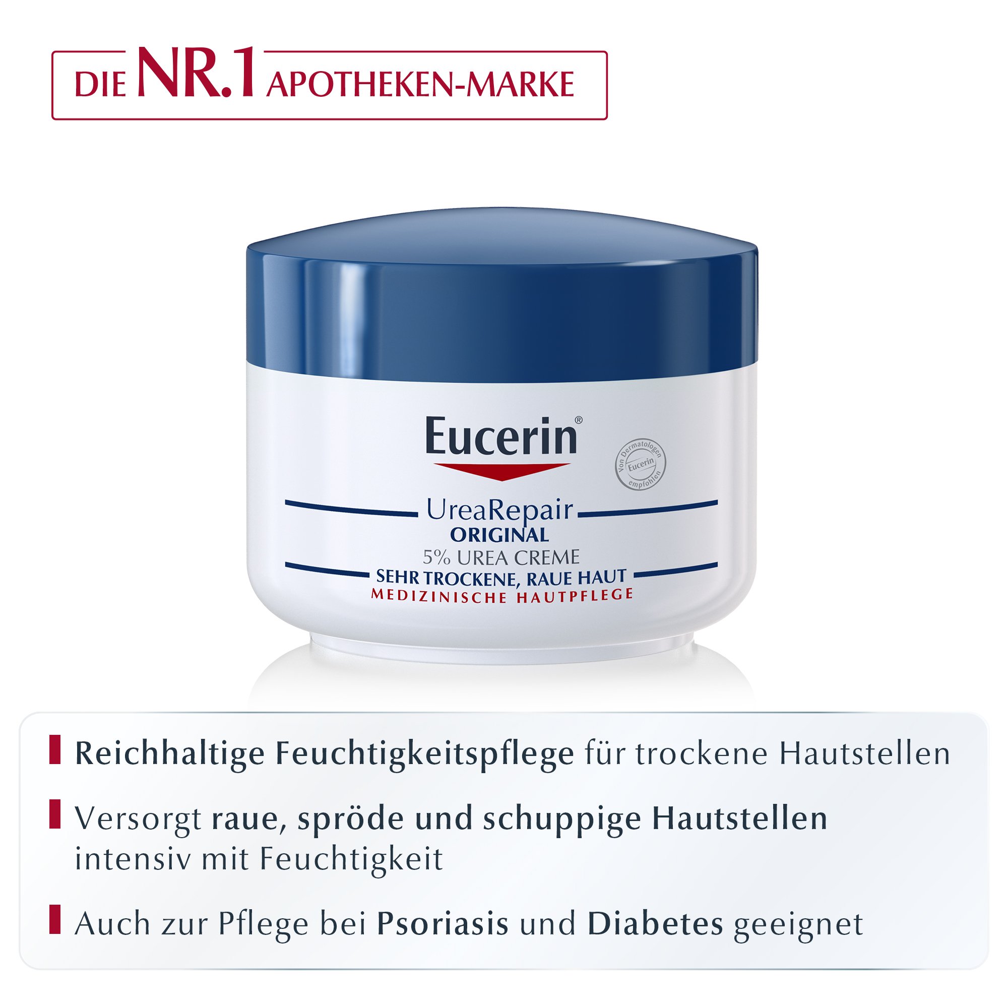 EUCERIN UreaRepair ORIGINAL Creme 5%