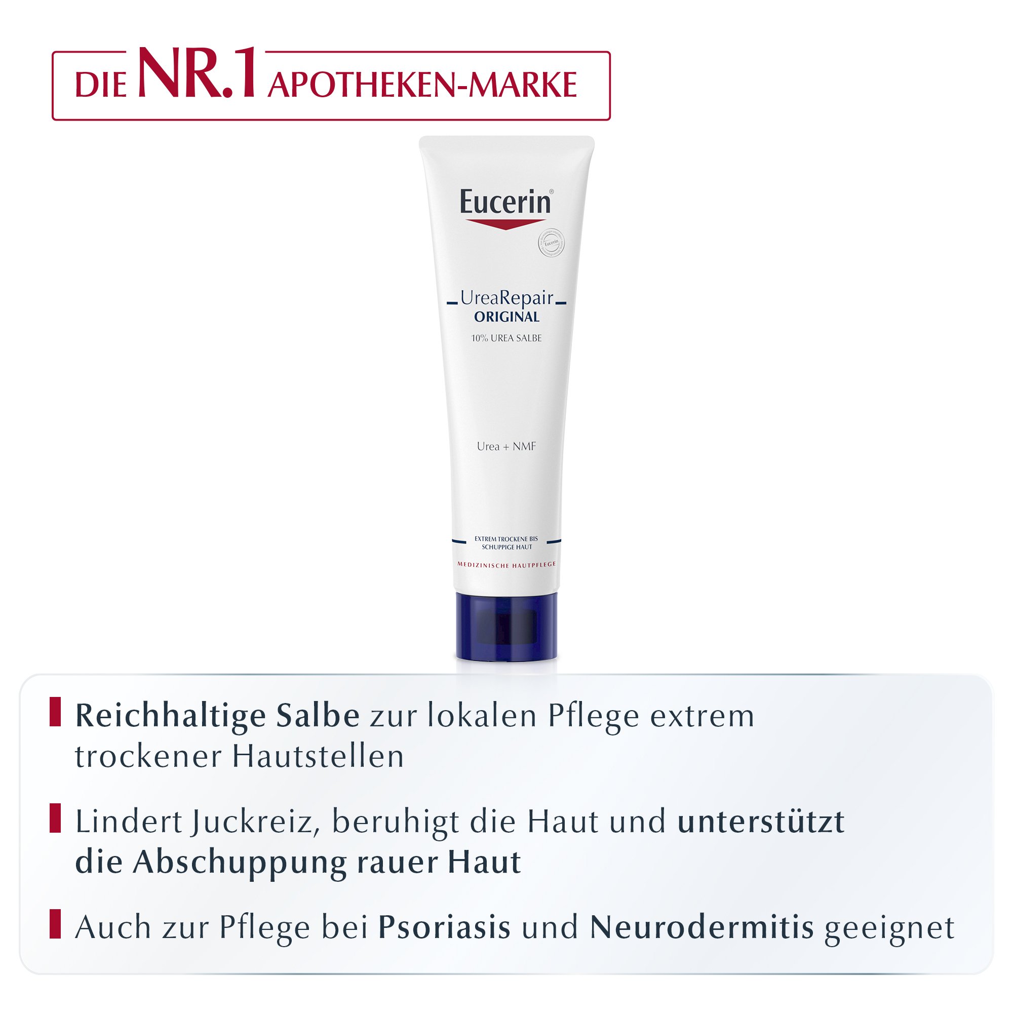 EUCERIN UreaRepair ORIGINAL Salbe 10%
