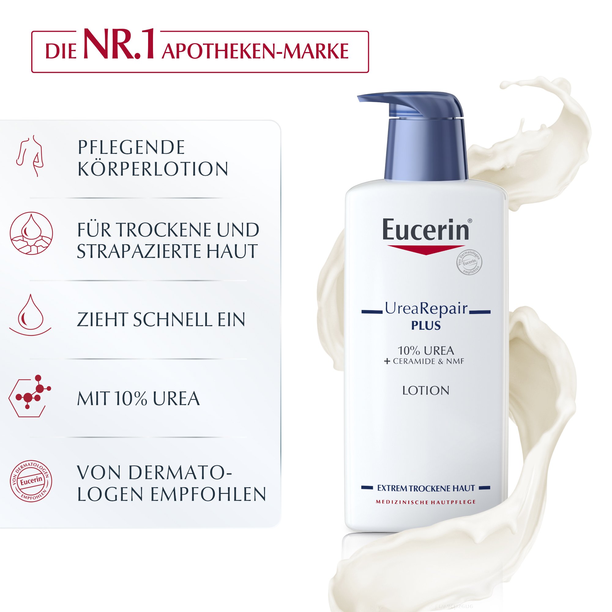 EUCERIN UreaRepair PLUS Lotion 10%