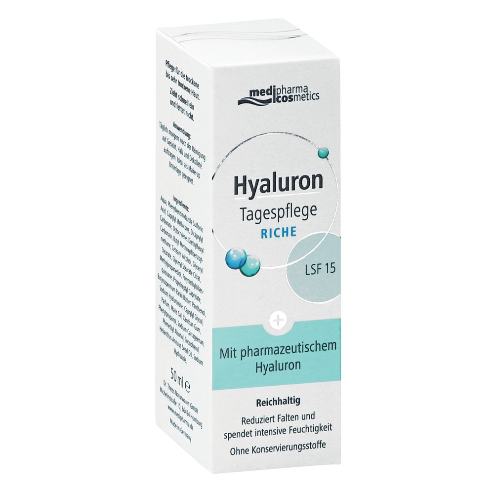 HYALURON TAGESPFLEGE riche Creme LSF 15