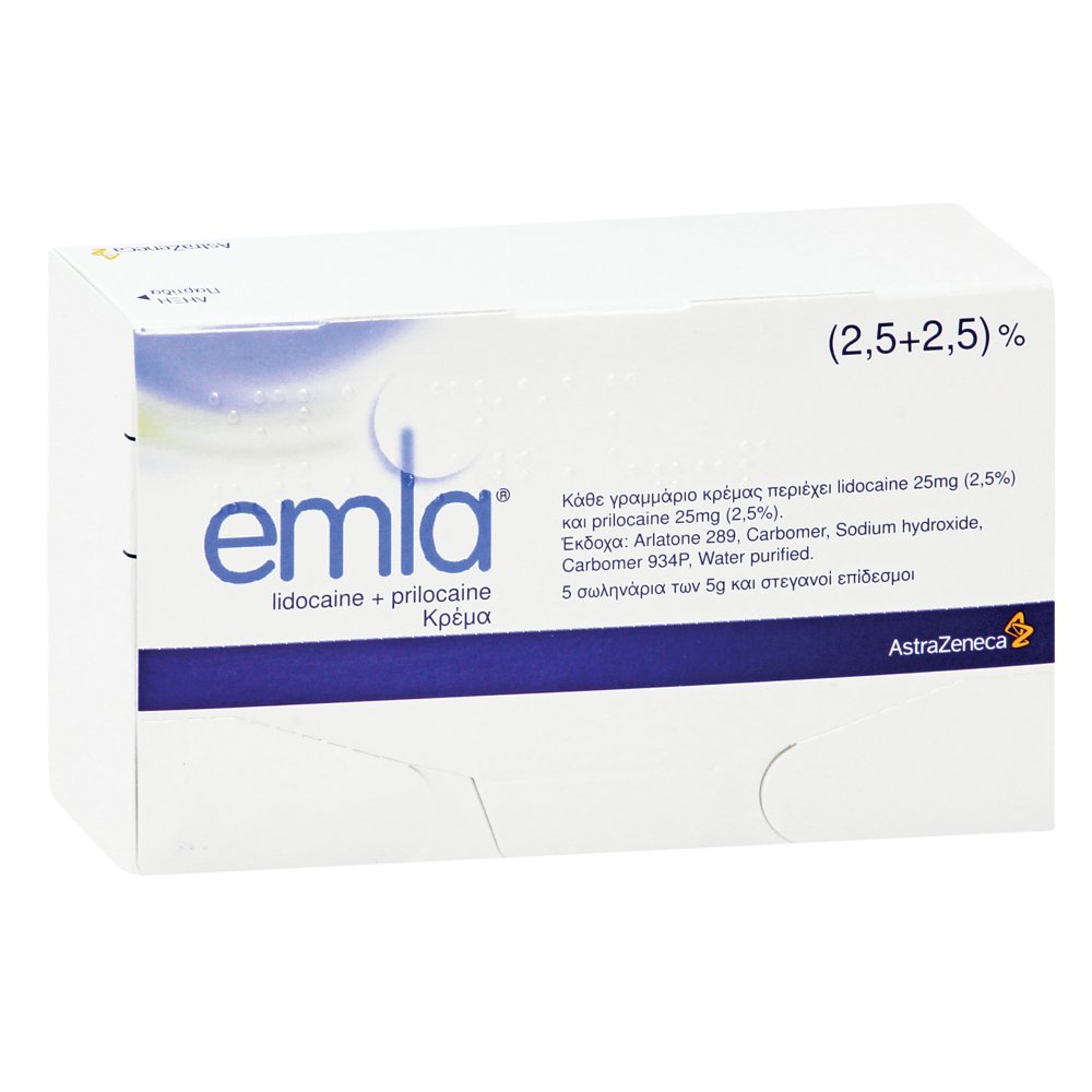 EMLA 25 mg/g + 25 mg/g Creme + 12 Tegaderm Pfl.
